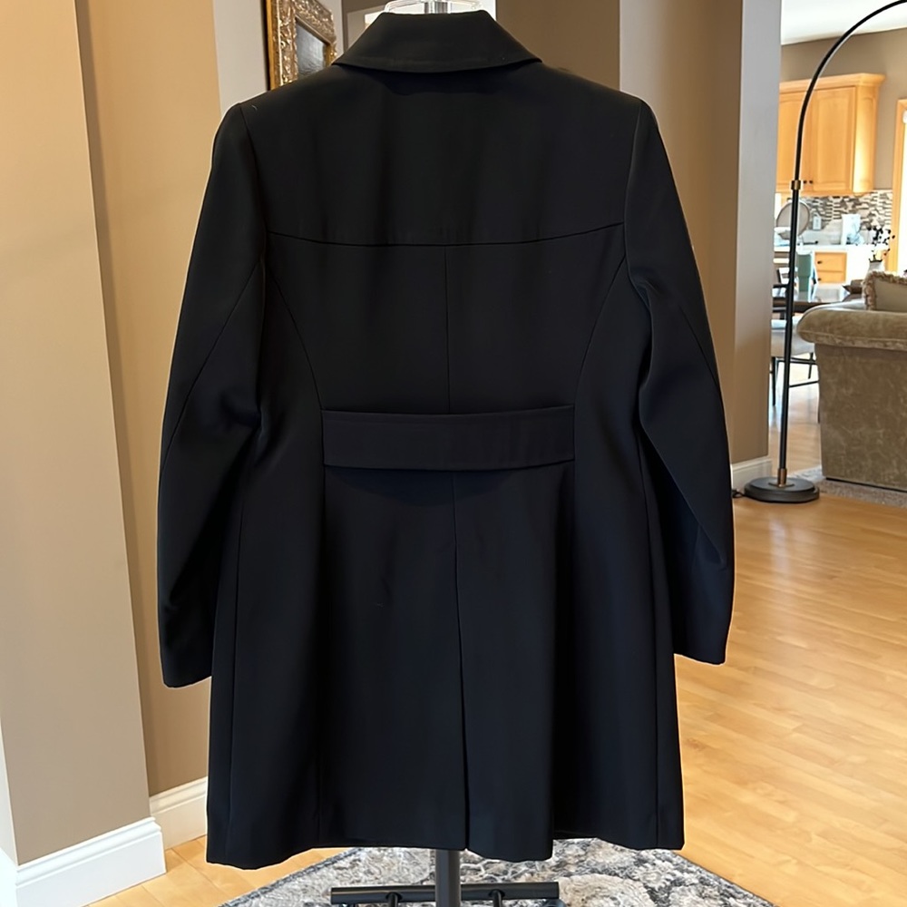 ANNE KLEIN Black Dress Coat - Picture 6 of 6